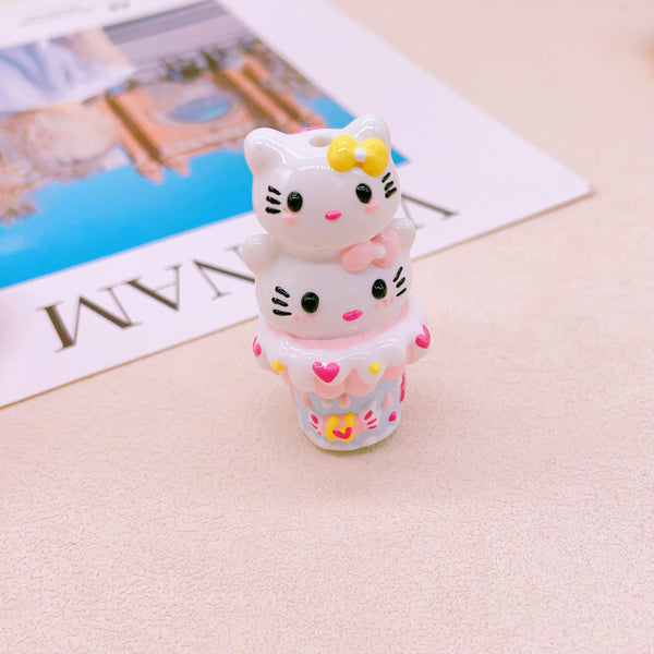 Kawaii cat Hand-Drawn Doll