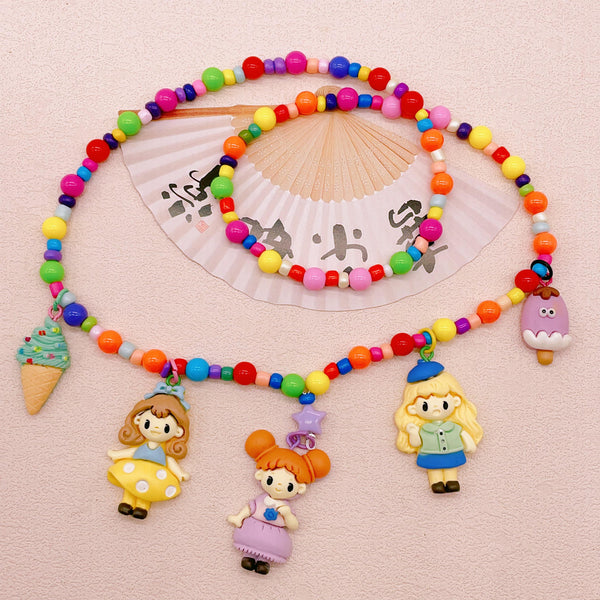 Prismatic Melody—Whimsy Necklace for Children