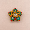 Flying Apsaras: Hand-Painted Zircon Series