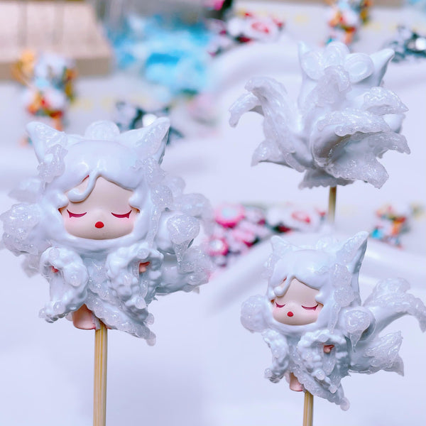 Nine-Tailed Kitsune Beaded Doll Collection