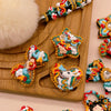 Dunhuang Reverie — Hand-Painted Artisan "Shaker" Craft Beads