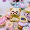 Adorable Hand-Painted Bear – Fully Coated