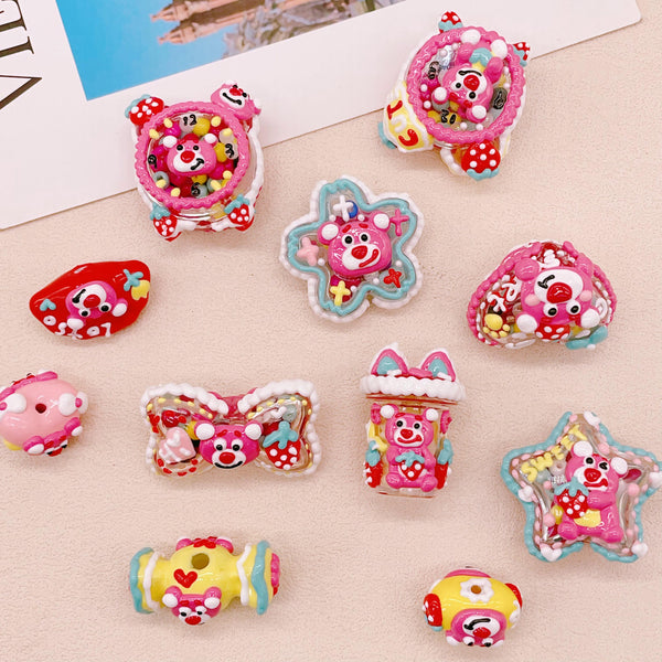 DIY Strawberry Bear Bead Kit