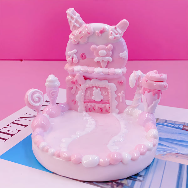 The Skyward Scoops: 3D Hand-Painted Ice Cream Balloon House Base