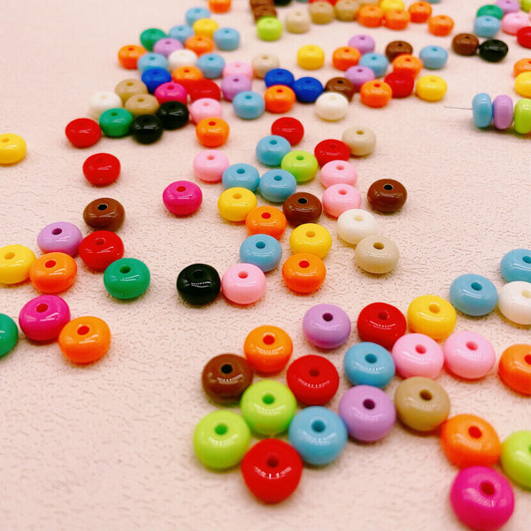 Flat Round Bead Spacers (for Beading & Crafts)