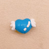 Hand-Painted Artisan Heart "Angel" Craft Beads