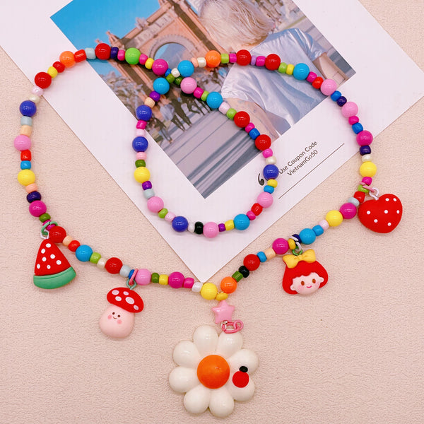 Prismatic Melody—Whimsy Necklace for Children