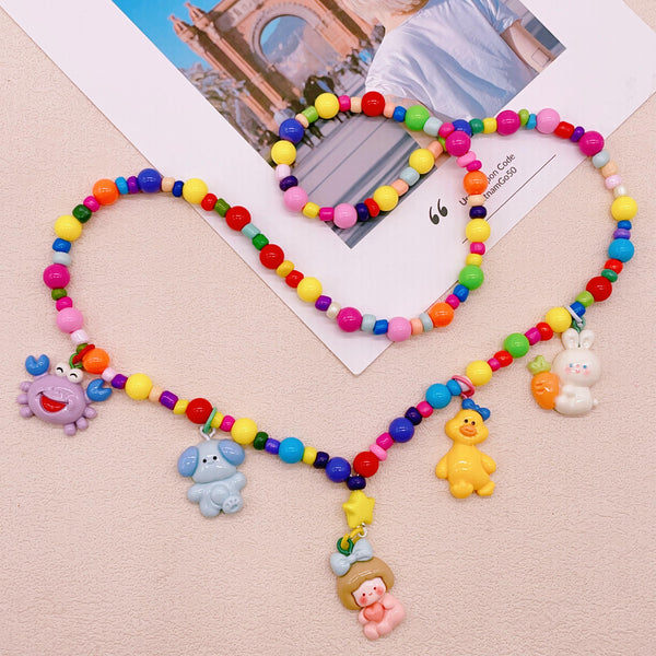 Prismatic Melody—Whimsy Necklace for Children