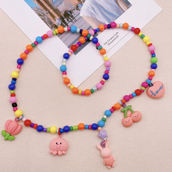 Prismatic Melody—Whimsy Necklace for Children