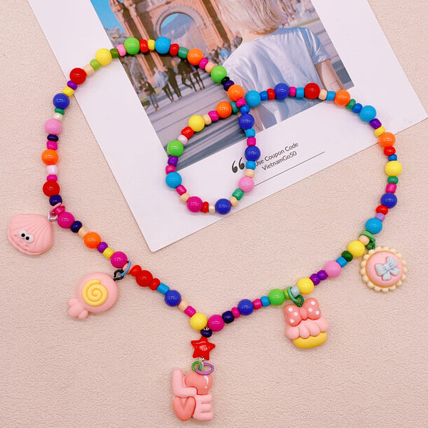 Prismatic Melody—Whimsy Necklace for Children
