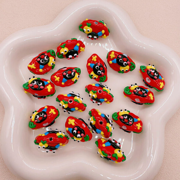 Fully Painted Hand-Drawn Dumplings