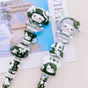 Black White Elegance Twin Hand-Painted Pens