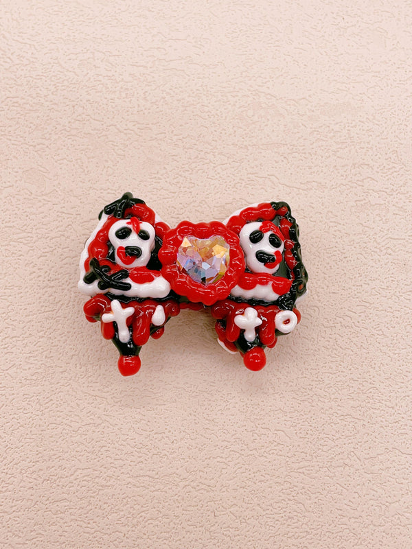 Midnight Gothic: Hand-Painted Artisan Beads
