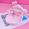Sweetheart Cottage: 3D Hand-Painted Candy House Display Base