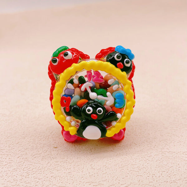 Pingu the Penguin Hand-Painted Wobbler