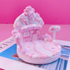 The Gelato Pavilion: 3D Hand-Painted Ice Cream Candy House Display Base