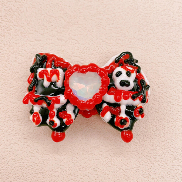 Midnight Gothic: Hand-Painted Artisan Beads