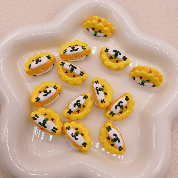 Fully Painted Hand-Drawn Dumplings