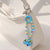 Ivory Glee — Hand-Painted Artisan Elephant-Silhouette Keyring & Bag Charm