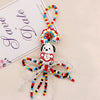 Hand-Sculpted Artisan Puppy & Ribbon Auto Charm