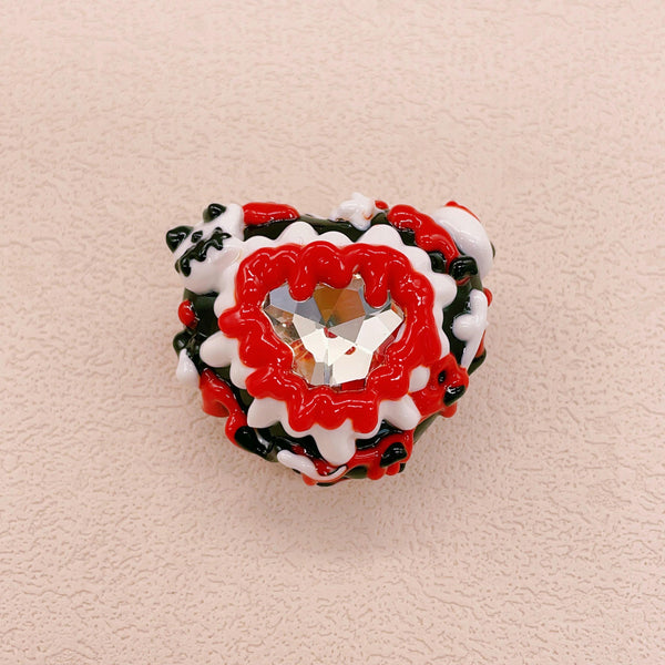 Midnight Gothic: Hand-Painted Artisan Beads