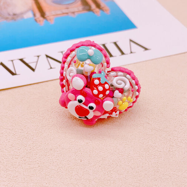 DIY Strawberry Bear Bead Kit