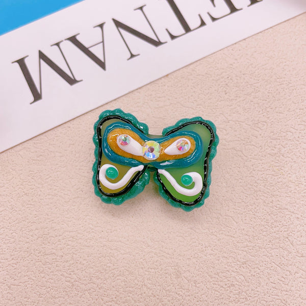 Mahamayuri VidyarajniHand-Painted Beaded Jewelry Set