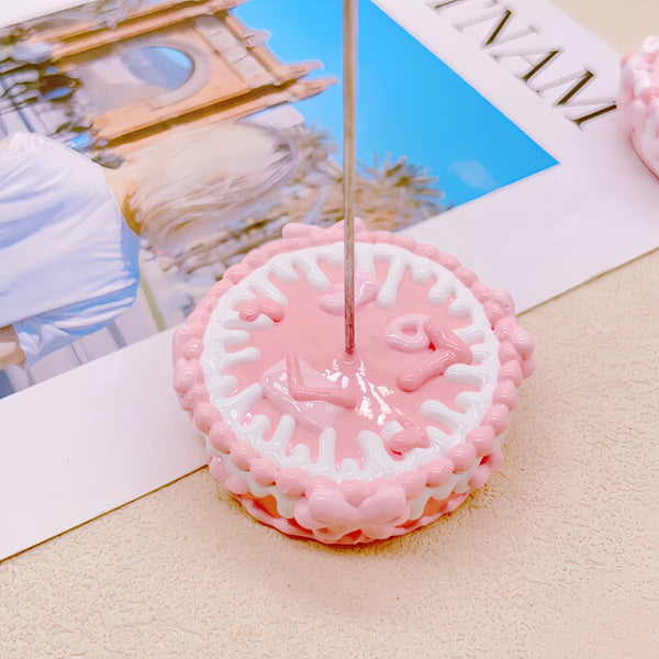 DIY Hand Painted Round Pin Base