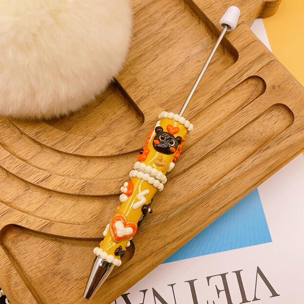Hand-Painted Artisan DIY Writing Instrument Base