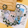 Midnight Stardust — Hand-Painted Heavy-Industry Artisan Phone & Bag Lanyard