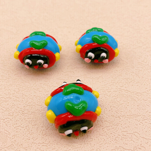 Fully Colored Hand-Drawn Beads