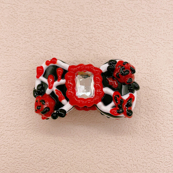 Midnight Gothic: Hand-Painted Artisan Beads