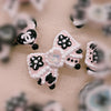 Hand-Painted Parisian Elegance Bow
