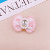 Pink Zircon Bow Bead Accessories