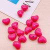 Multicolor Heart Beads for DIY Jewelry