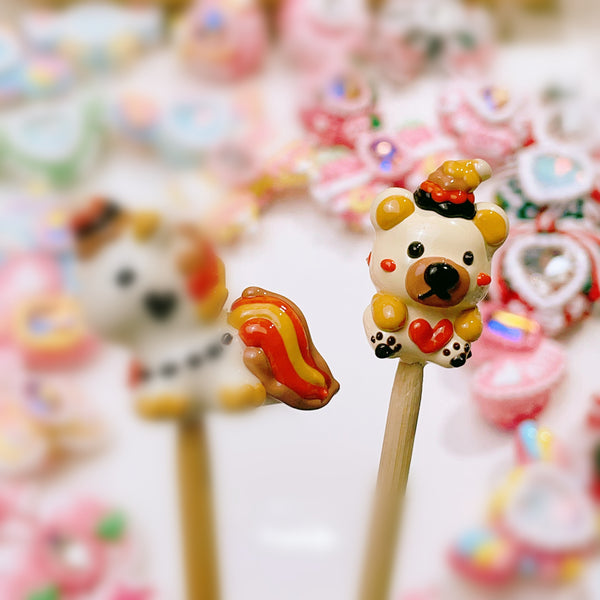 Maillard Muse: Hand-Painted Artisan Beads