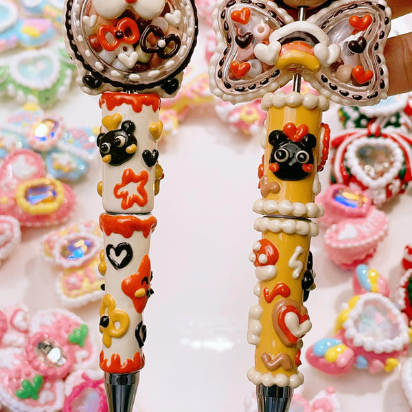 Maillard Muse: Hand-Painted Artisan Beads