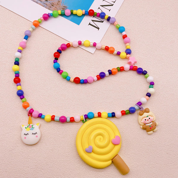 Prismatic Melody—Whimsy Necklace for Children