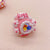 Heartbeat Radiance: Individually Hand-Painted Squishy Zircon Heart Bead