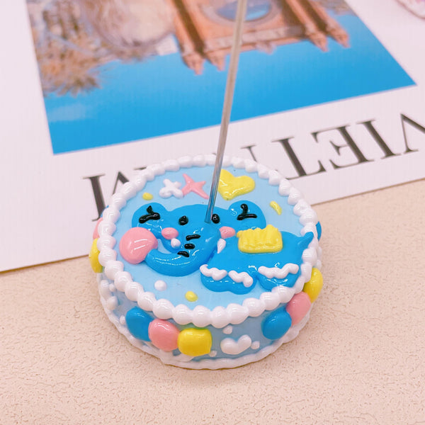 Cute Animal Crochet Toy Stands
