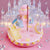 Whimsical Fairground: Hand-Painted Amusement Park Display Stand