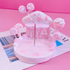 Sweetheart Cottage: 3D Hand-Painted Candy House Display Base