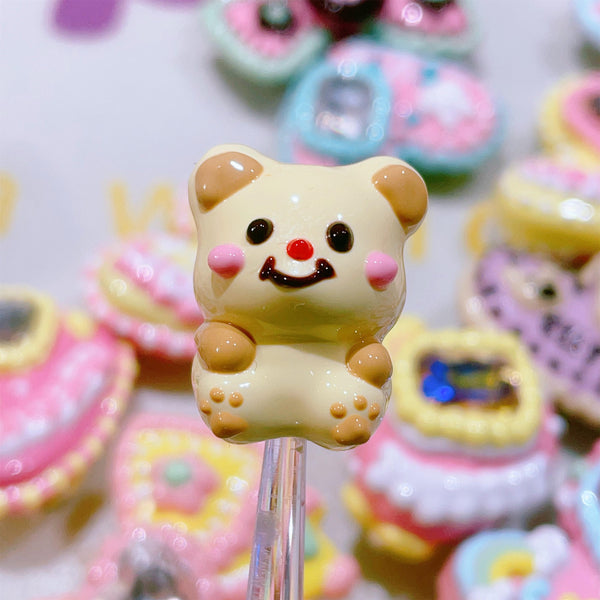 Adorable Hand-Painted Bear – Fully Coated