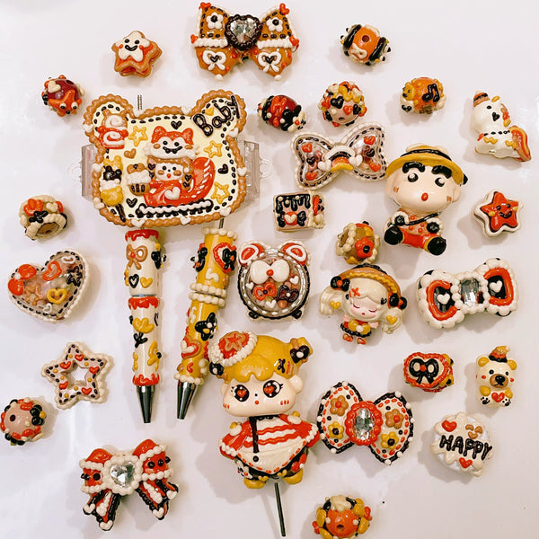 Maillard Muse: Hand-Painted Artisan Beads