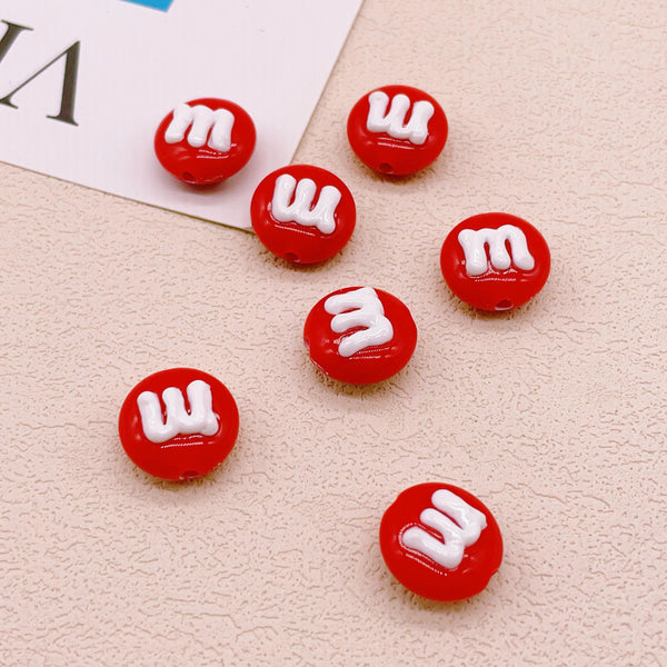 Hand-Painted M&M Bead Accessories