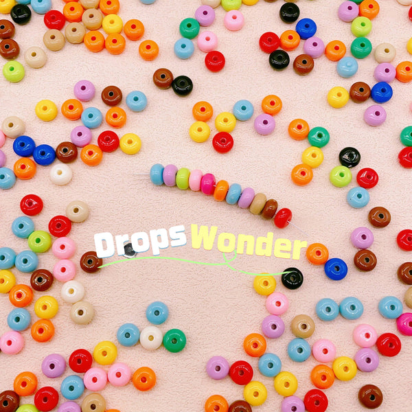 Flat Round Bead Spacers (for Beading & Crafts)