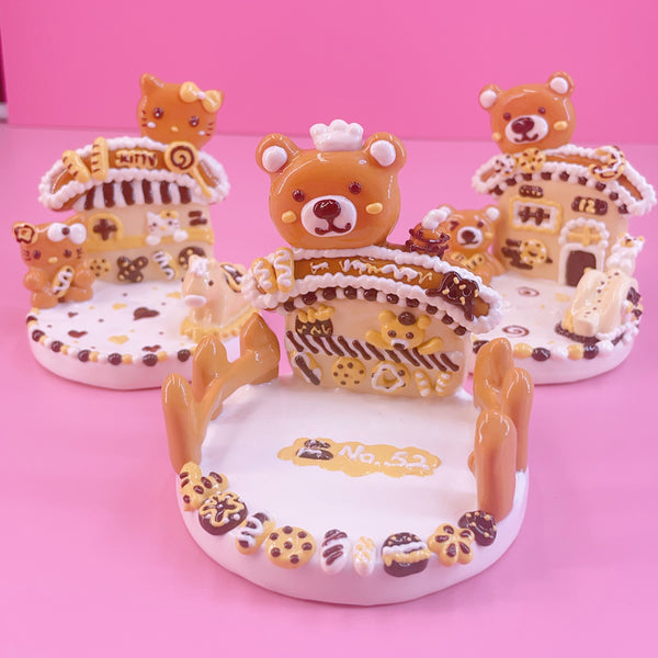 The Cocoa Therapy Series: 3D Hand-Painted Artisanal Scene Display Bases