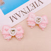 Pink Zircon Bow Bead Accessories