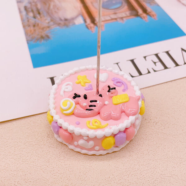 Cute Animal Crochet Toy Stands
