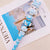 DIY Hand-Painted Blue Fresh Cute Character Pen